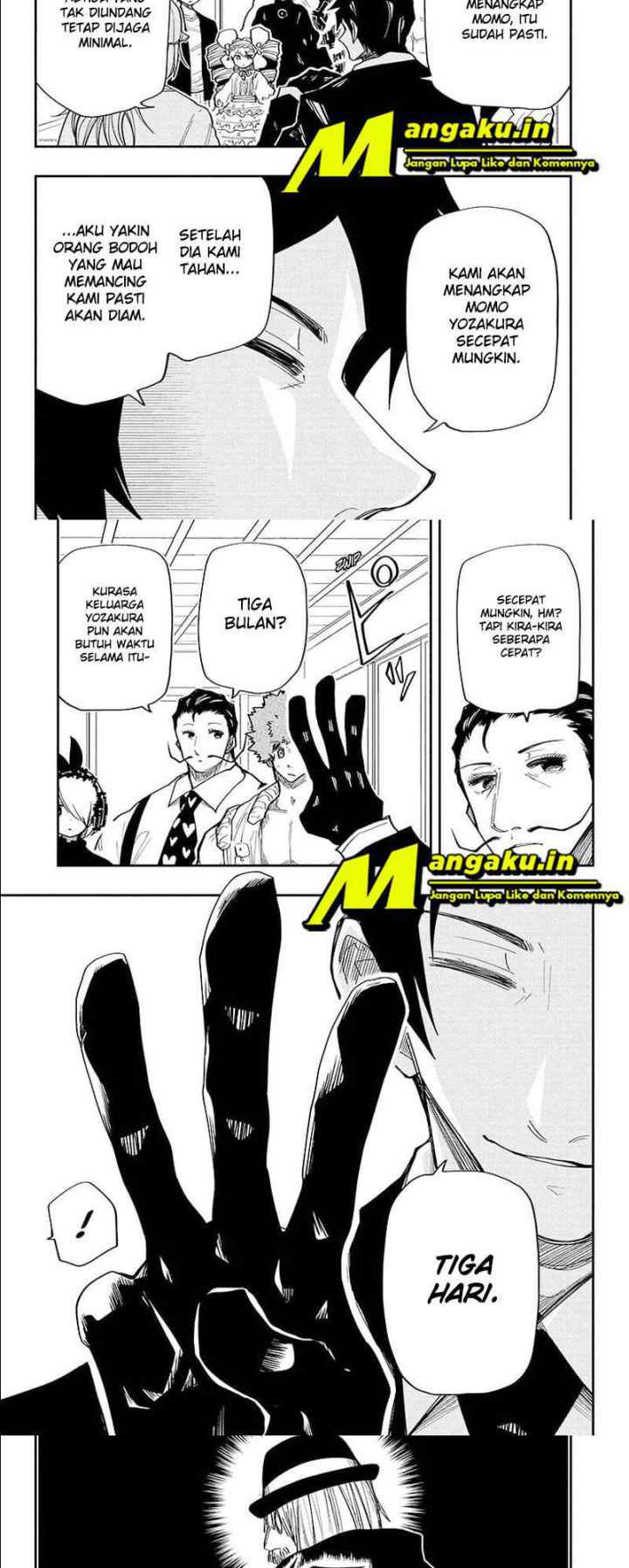 Mission: Yozakura Family chapter 136 halaman 8