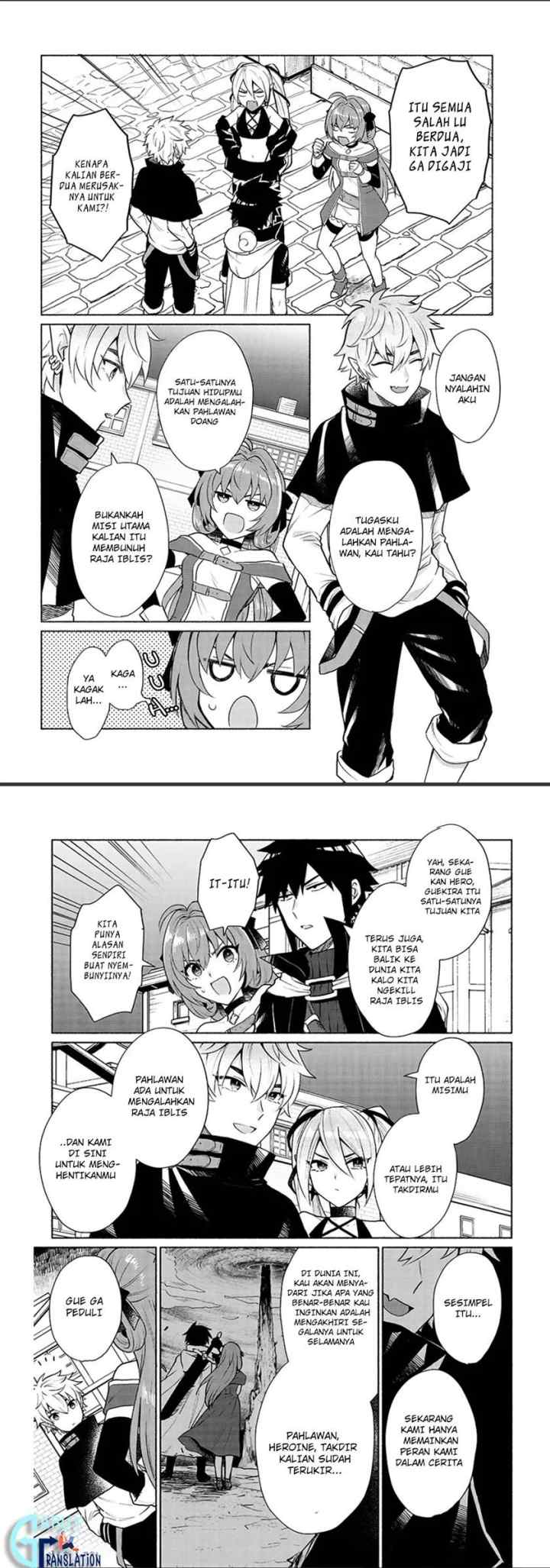 Tensei Shitara Ore ga Heroine de Aitsu ga Yuusha datta chapter 14 halaman 6