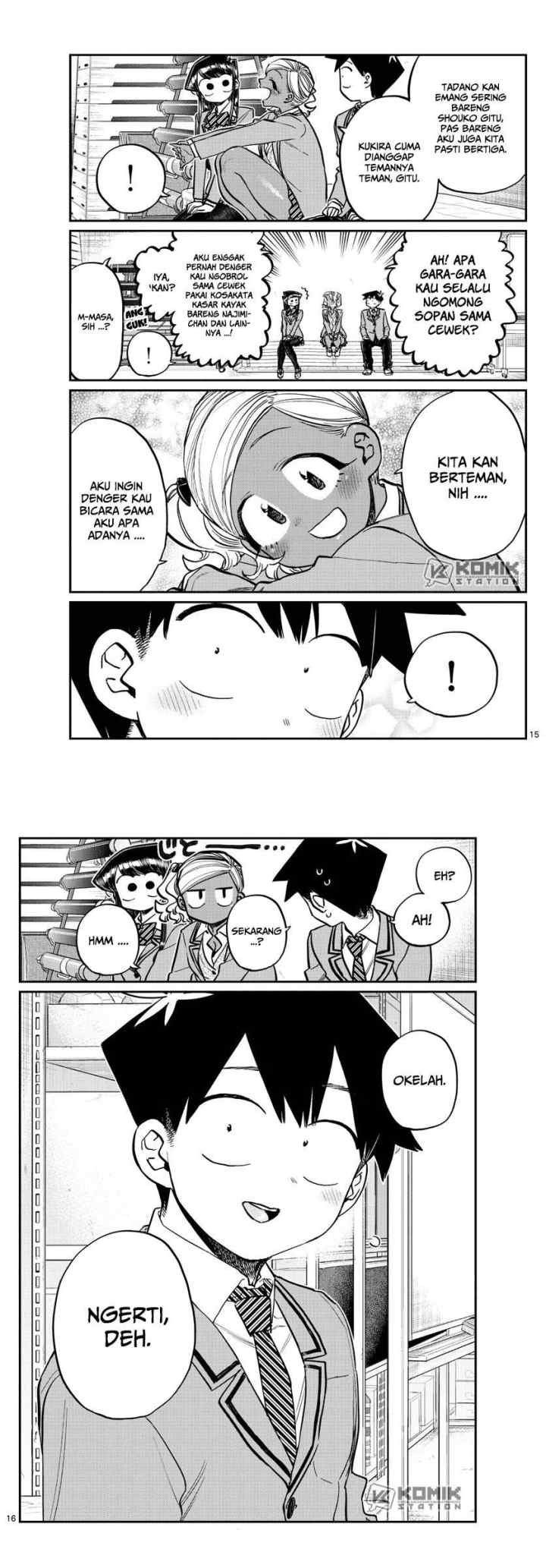 Komi-san wa Komyushou Desu chapter 255 halaman 9