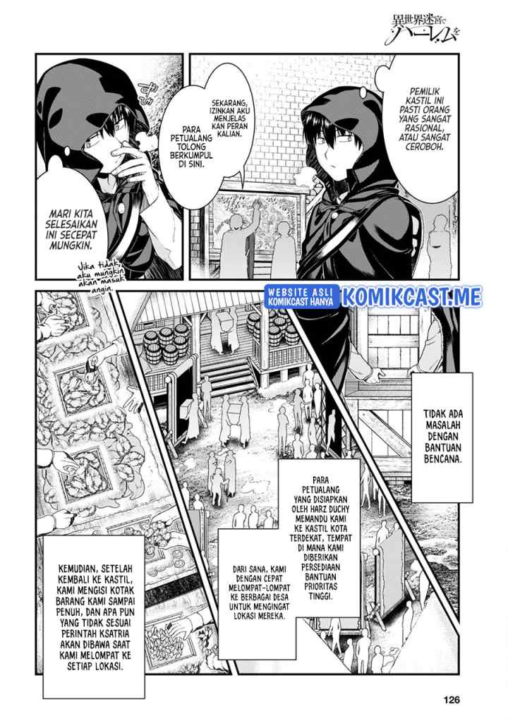 Isekai Meikyuu de Harem wo chapter 63 halaman 7
