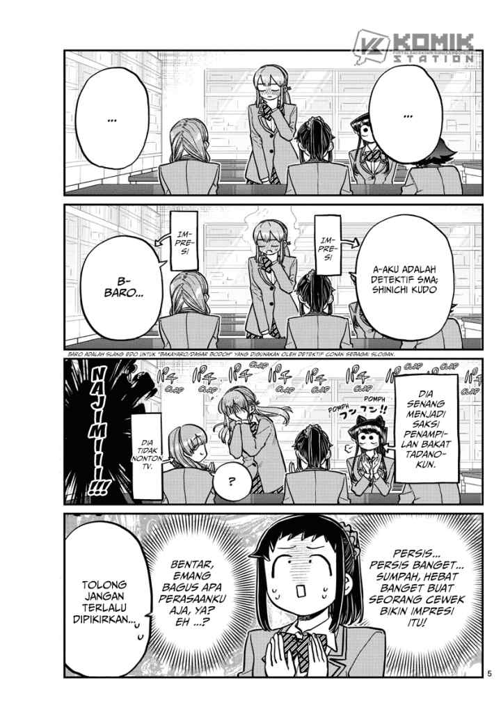 Komi-san wa Komyushou Desu chapter 252 halaman 6