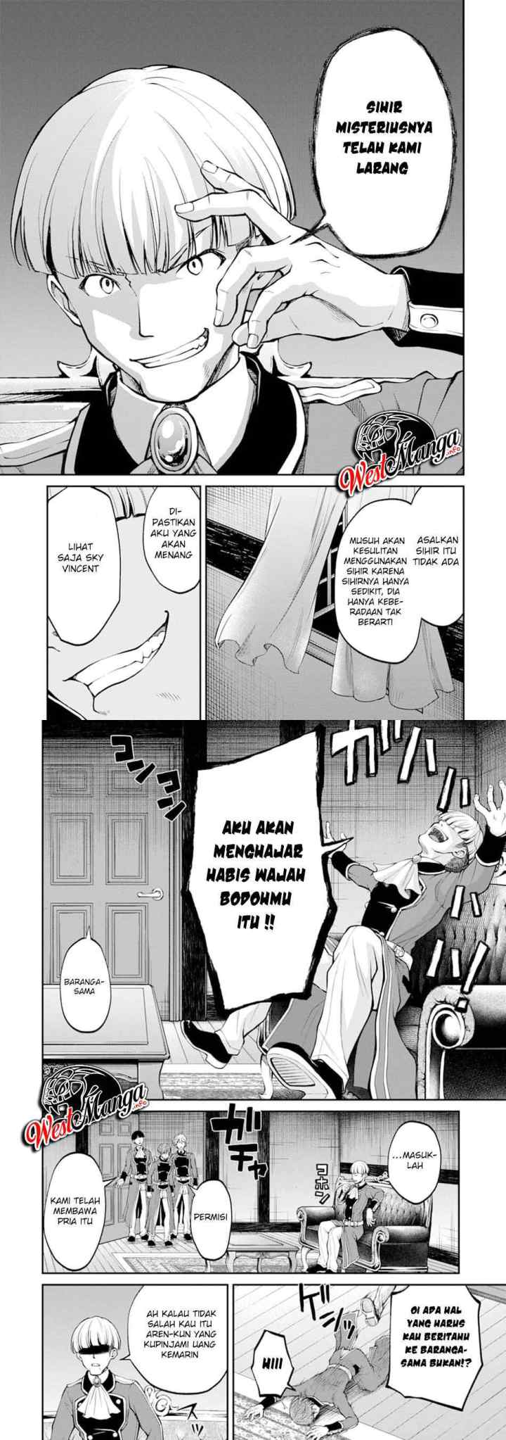 Saisoku Musou No B-Kyuu Mahou Tsukai: Ippatsu Utareru Mae Ni Senpatsu Uchikaesu! chapter 11 halaman 12