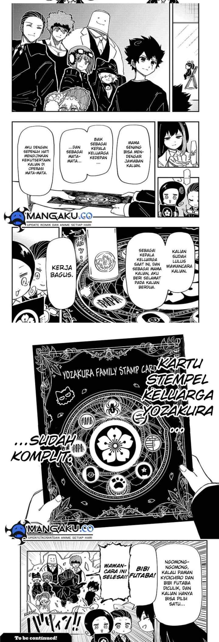 Mission: Yozakura Family chapter 205 halaman 6