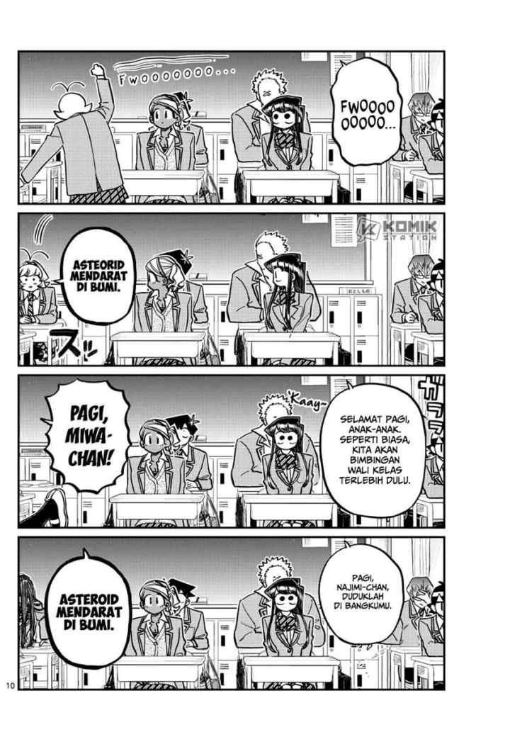 Komi-san wa Komyushou Desu chapter 298 halaman 11