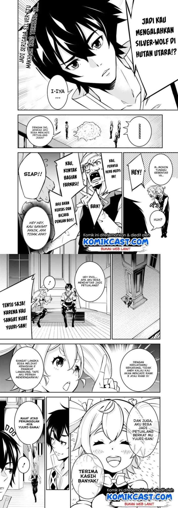 Shijou Saikyou no Mahou Kenshi, F Rank Boukensha ni Tensei Suru chapter 14 halaman 4