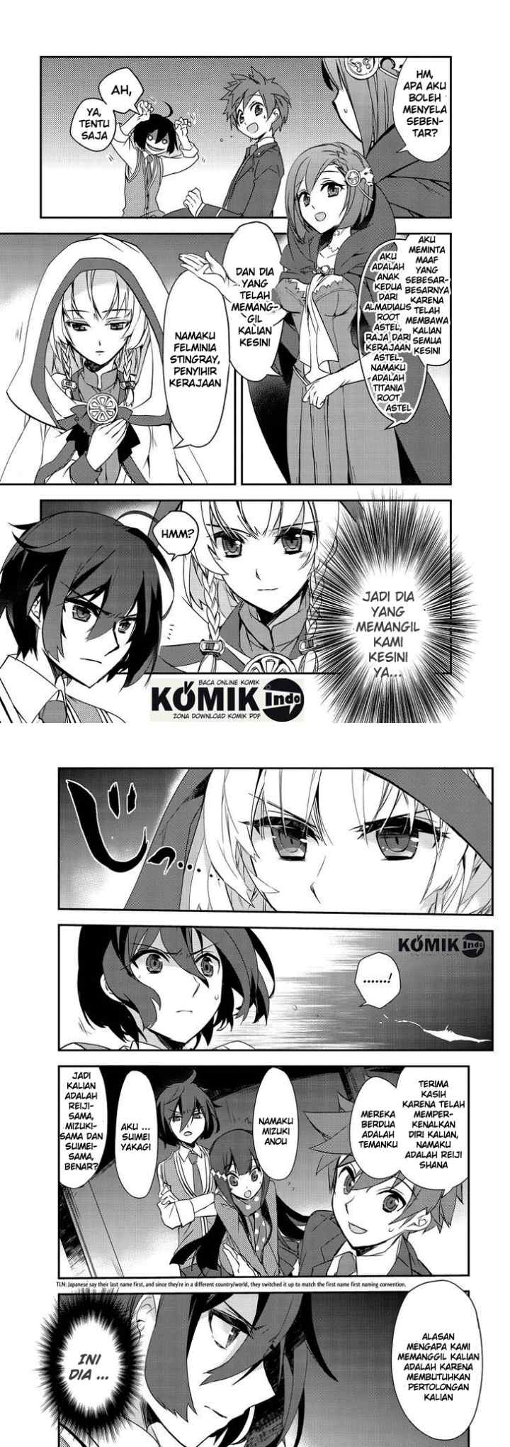 Isekai Mahou wa Okureteru! chapter 1 halaman 7