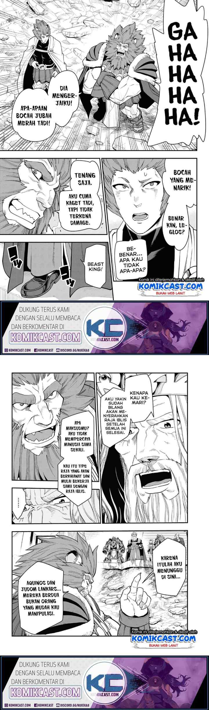Konjiki no Moji Tsukai: Yuusha Yonin ni Makikomareta Unique Cheat chapter 65 halaman 5