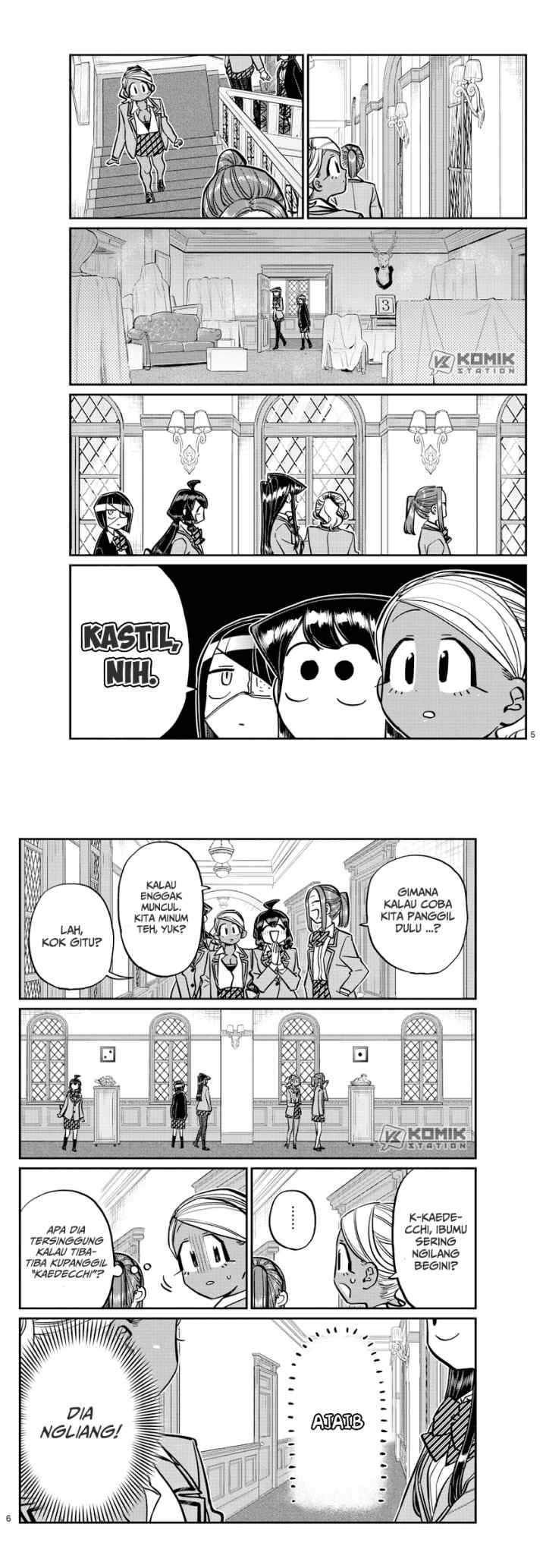 Komi-san wa Komyushou Desu chapter 241 halaman 5
