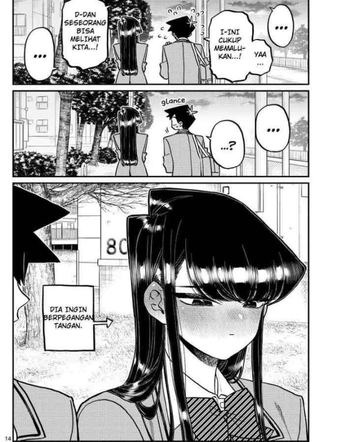 Komi-san wa Komyushou Desu chapter 314 halaman 14
