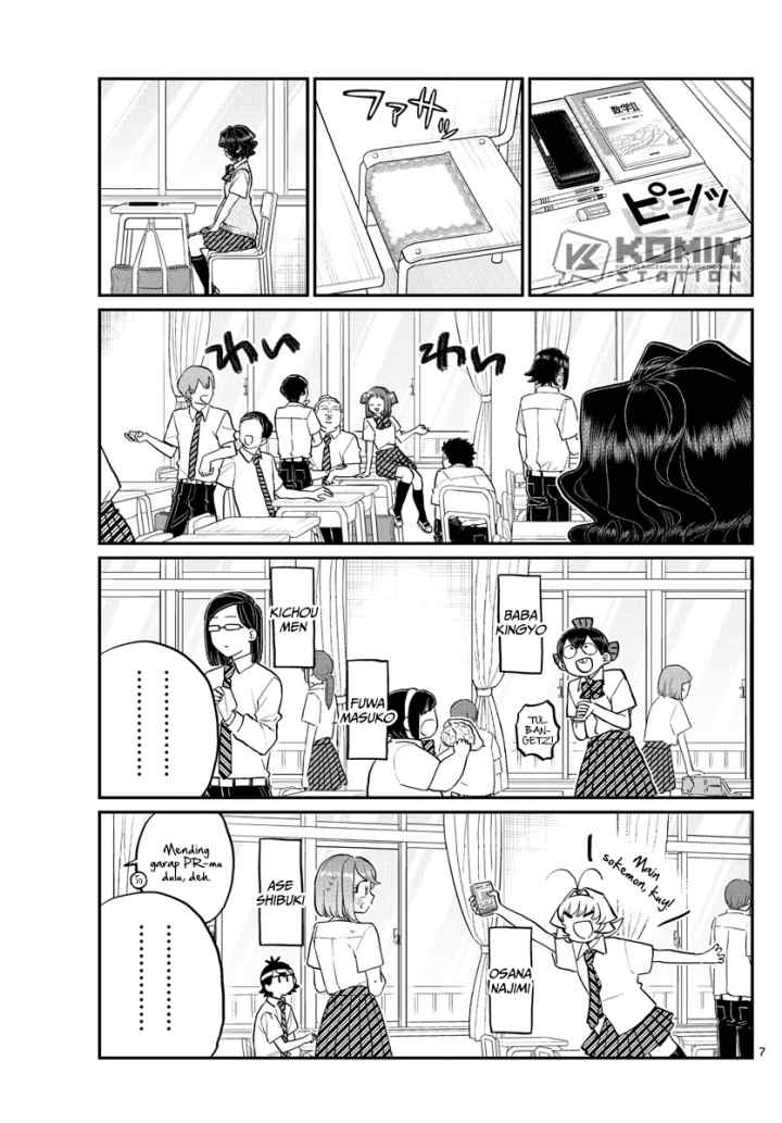 Komi-san wa Komyushou Desu chapter 196.1 halaman 8