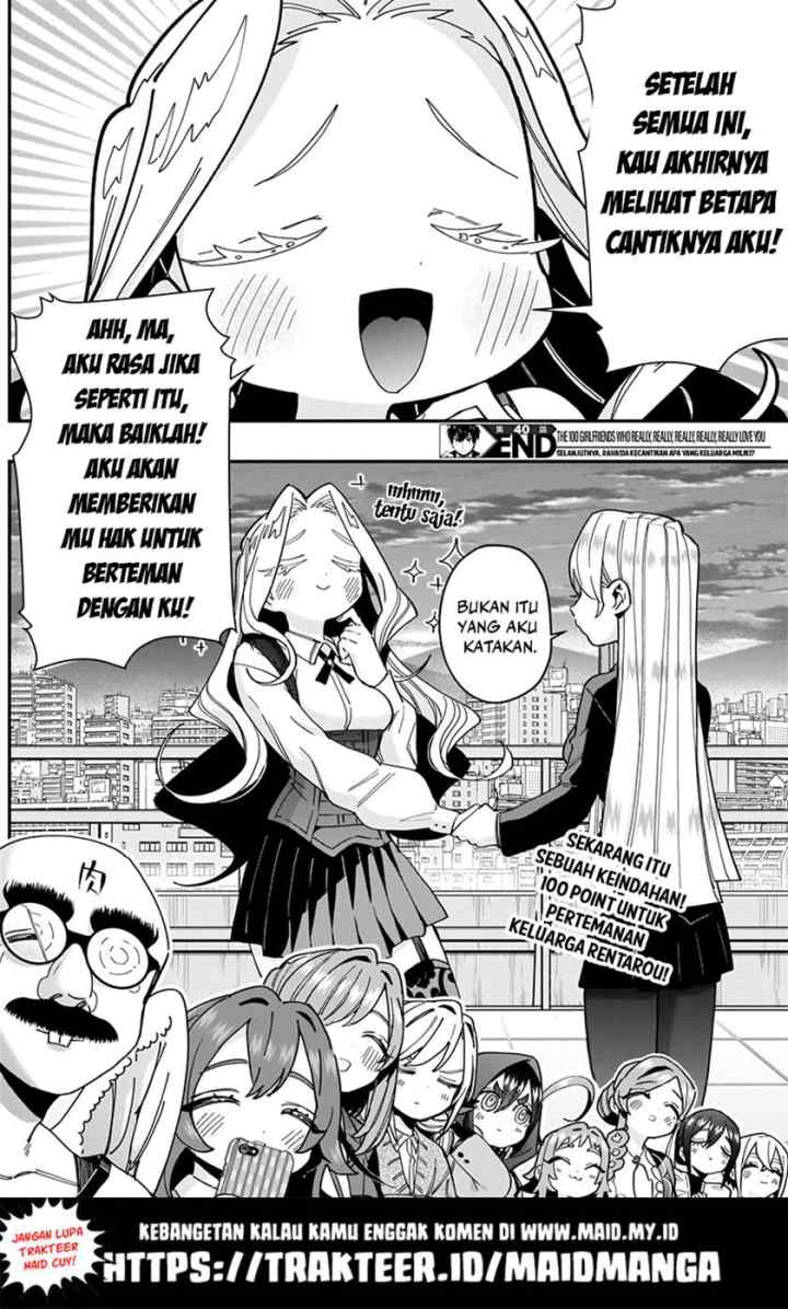 Kimi no Koto ga Dai Dai Dai Dai Daisuki na 100-ri no Kanojo chapter 40 halaman 11