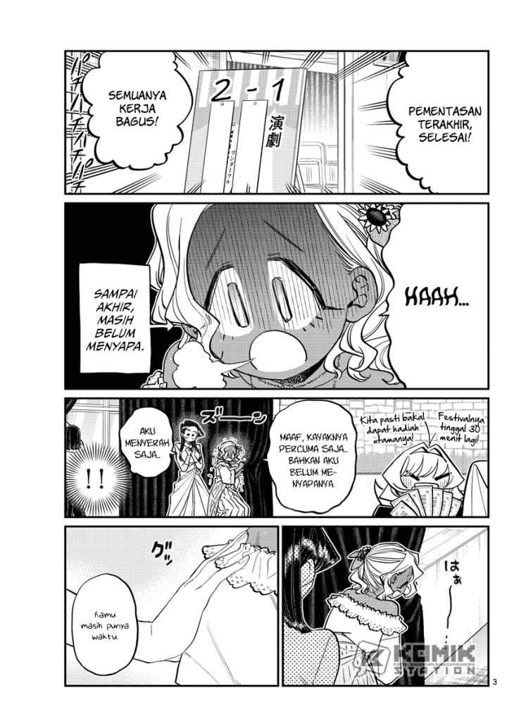 Komi-san wa Komyushou Desu chapter 233 halaman 4