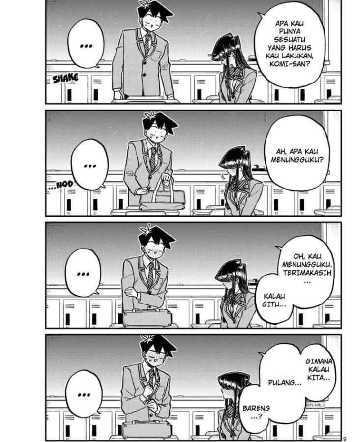 Komi-san wa Komyushou Desu chapter 314 halaman 9