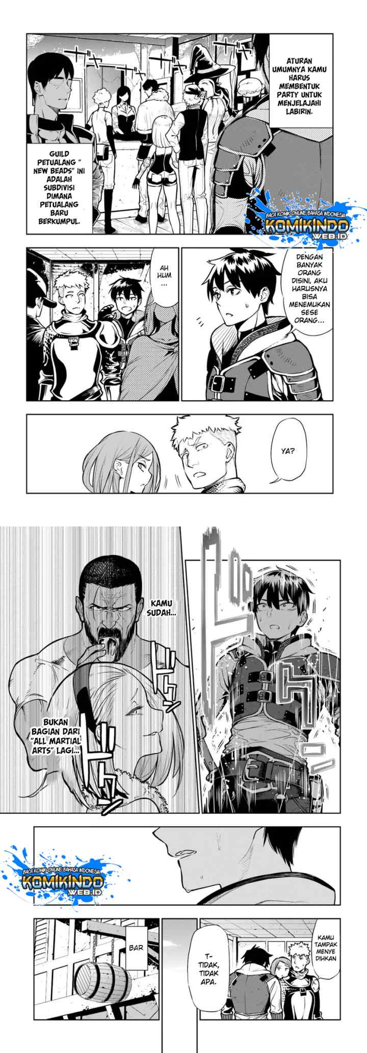 Ningen Fushin no Boukenshatachi ga Sekai o Sukuu Youdesu chapter 1.3 halaman 9