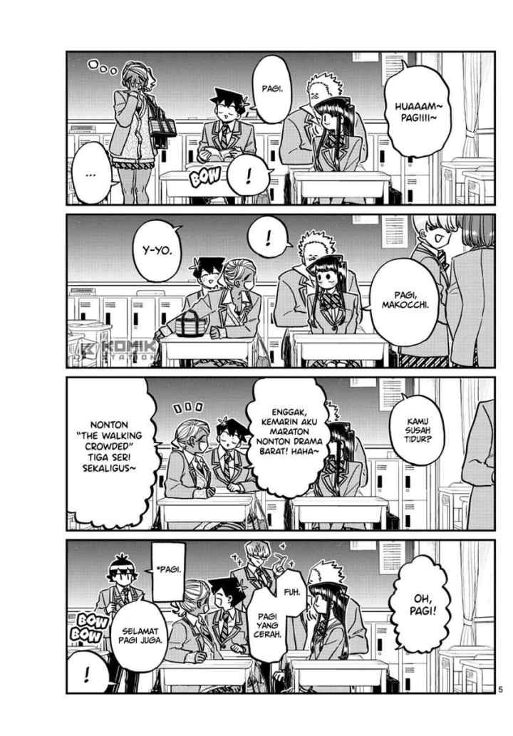Komi-san wa Komyushou Desu chapter 298 halaman 6