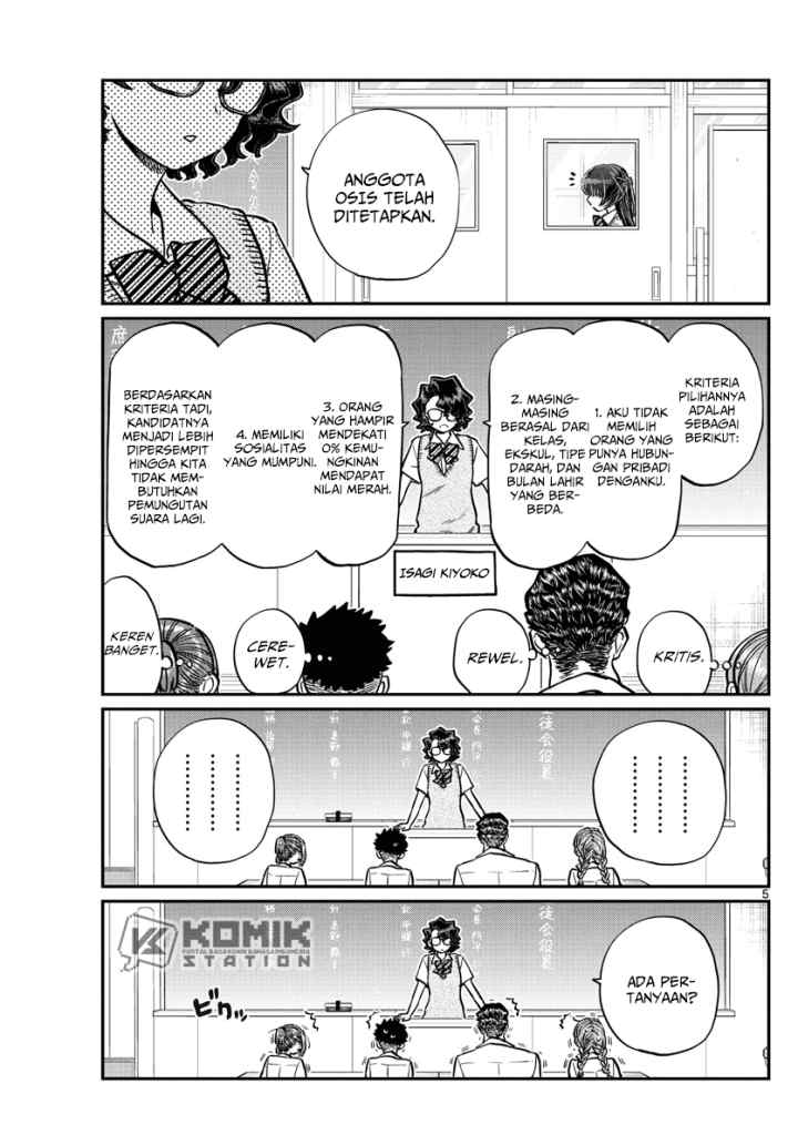 Komi-san wa Komyushou Desu chapter 216 halaman 6
