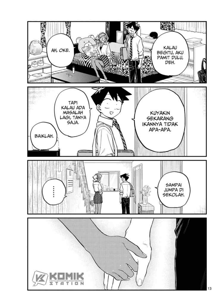 Komi-san wa Komyushou Desu chapter 217 halaman 14