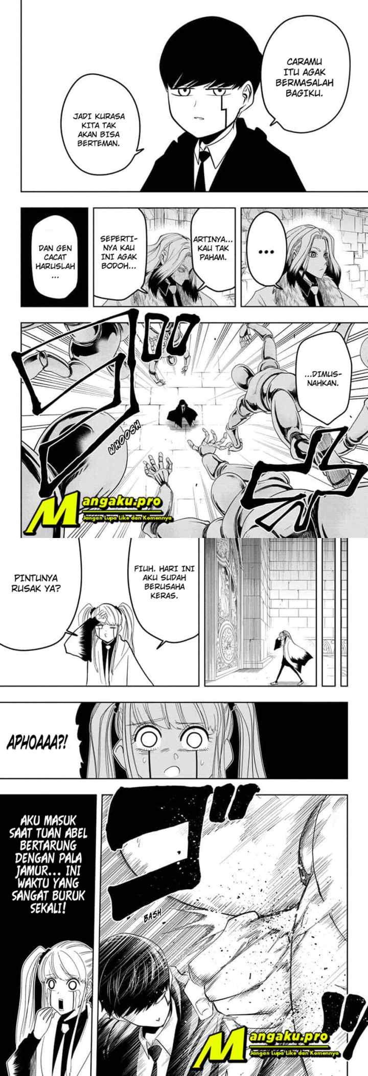 Mashle: Magic and Muscles chapter 32 halaman 5