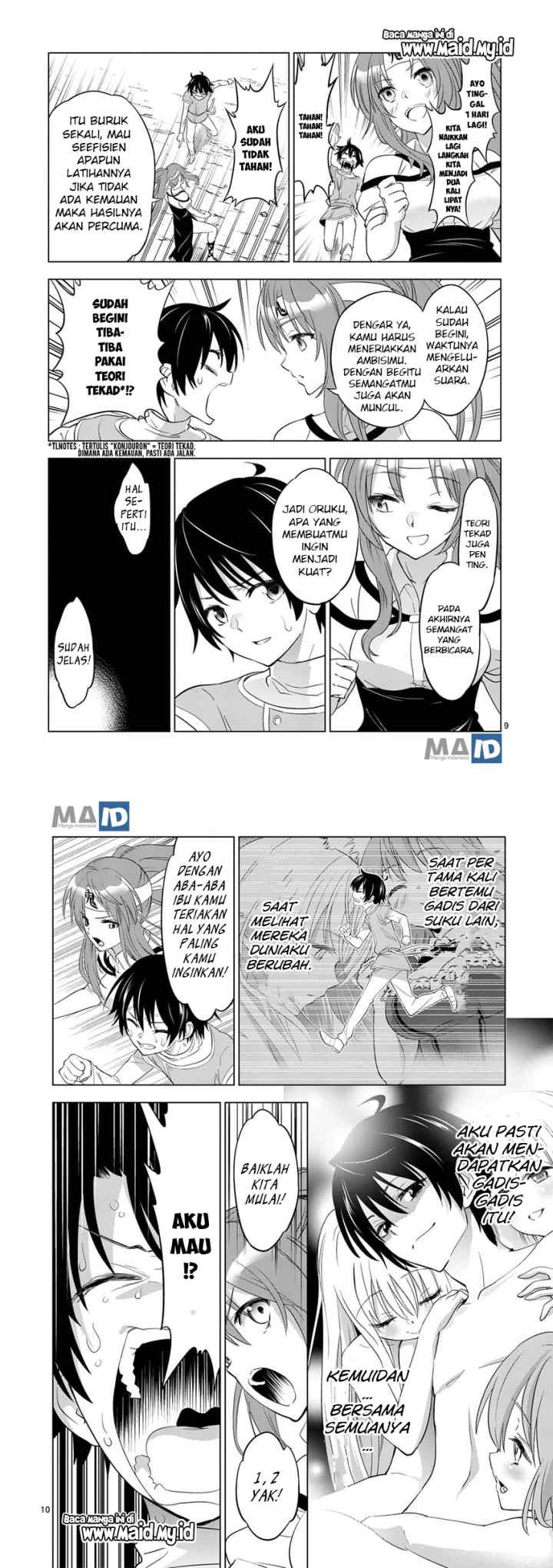 Shijou Saikyou Orc-san no Tanoshii Tanetsuke Harem Zukuri chapter 2 halaman 7