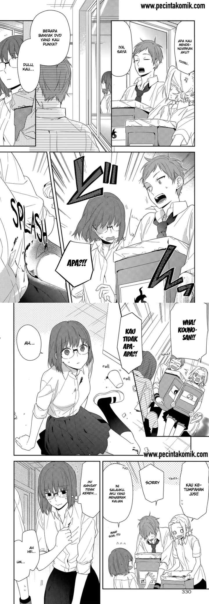 Horimiya chapter 35 halaman 4