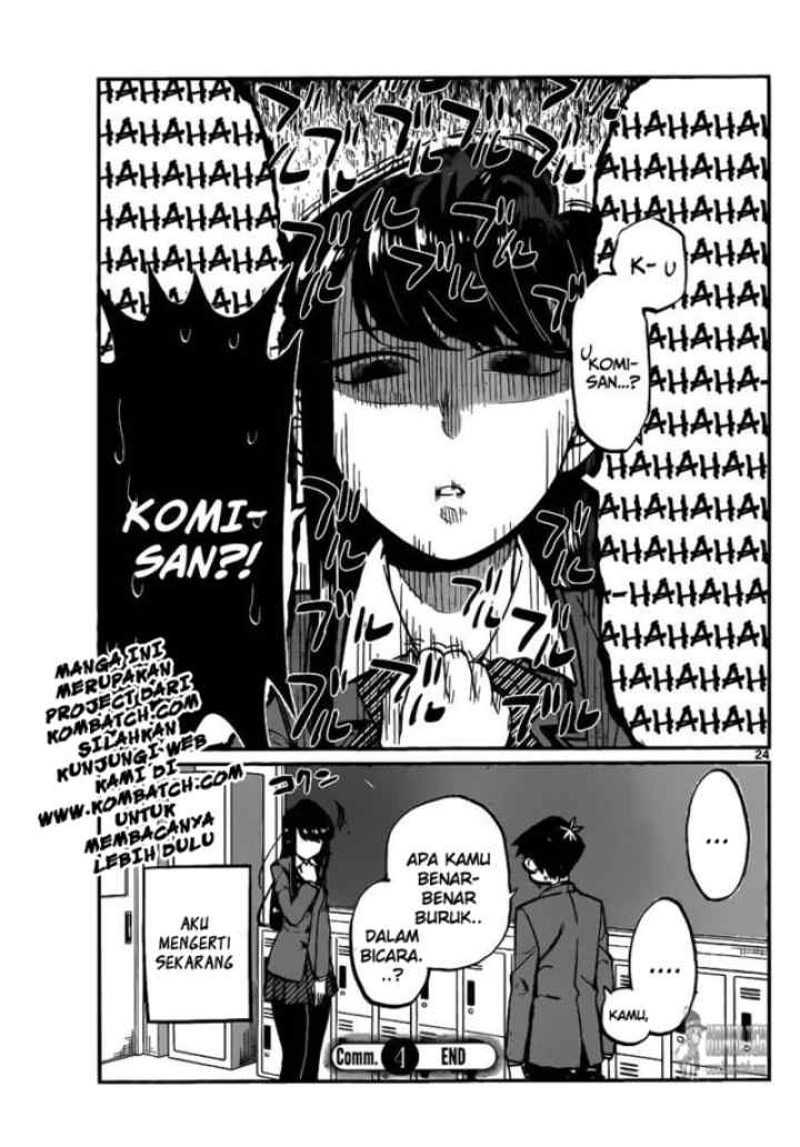 Komi-san wa Komyushou Desu chapter 4 halaman 8