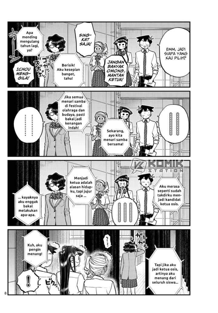Komi-san wa Komyushou Desu chapter 202 halaman 9