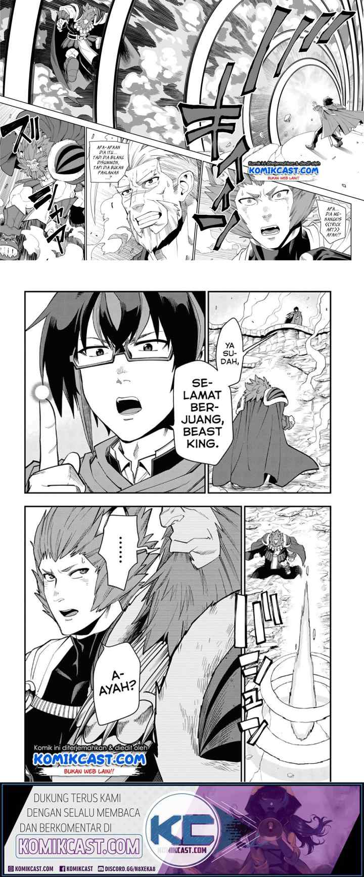 Konjiki no Moji Tsukai: Yuusha Yonin ni Makikomareta Unique Cheat chapter 65 halaman 4