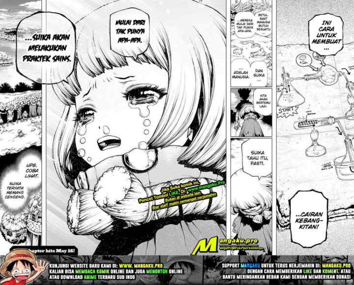 Dr. Stone chapter 195 halaman 8