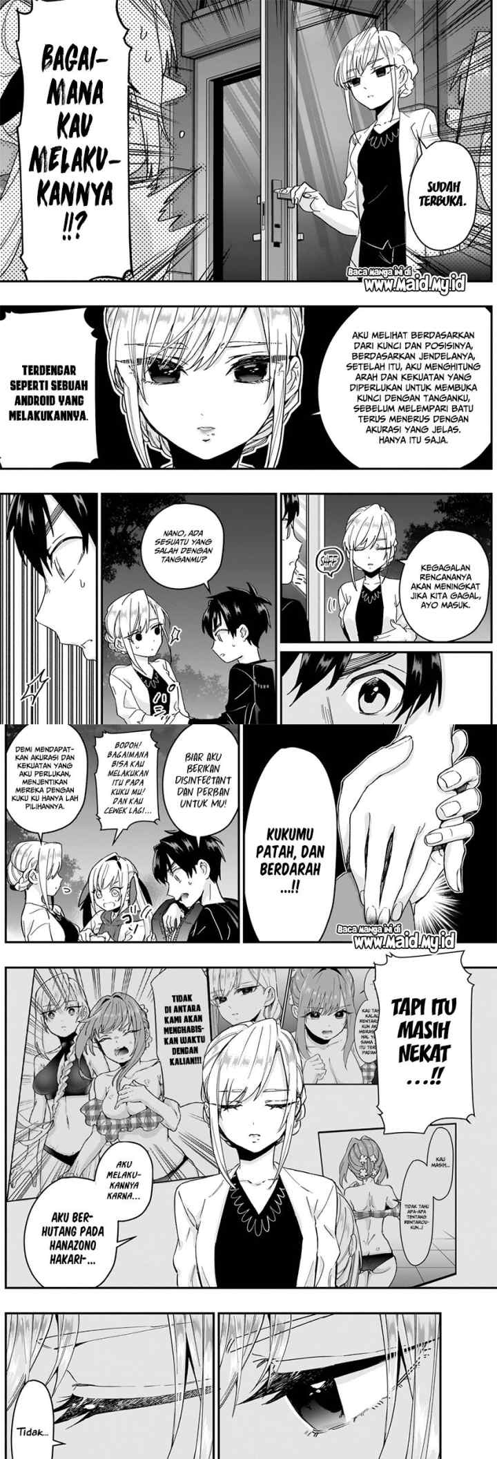 Kimi no Koto ga Dai Dai Dai Dai Daisuki na 100-ri no Kanojo chapter 16 halaman 4