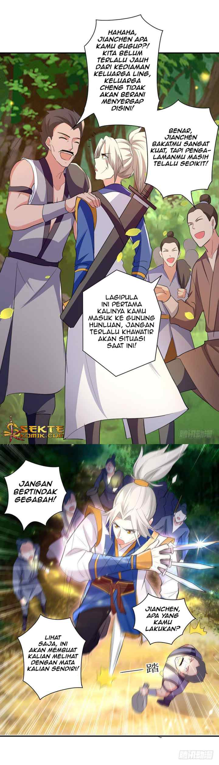 Ling Tian Shendi chapter 7 halaman 4
