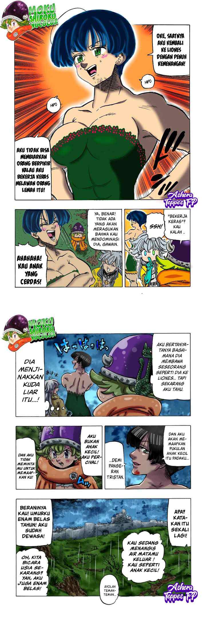 Mokushiroku no Yonkishi chapter 64 halaman 5