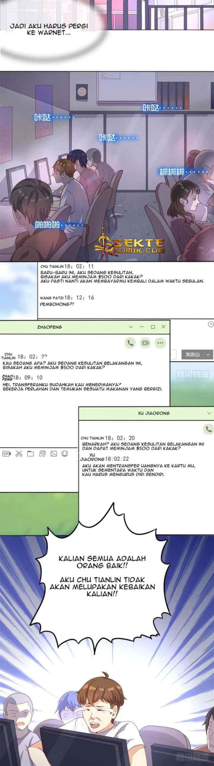 Super WECHAT chapter 2 halaman 6