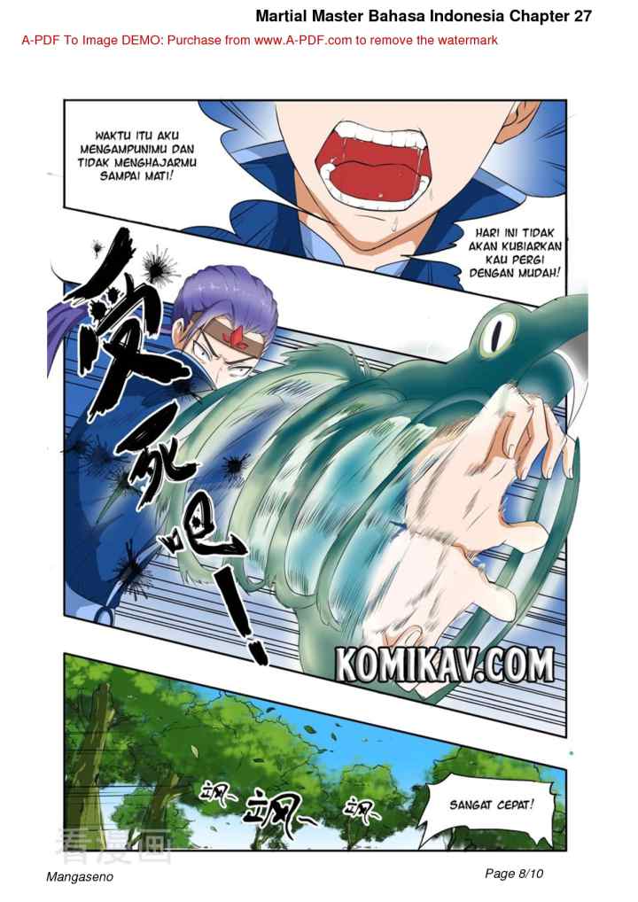 Martial Master chapter 27 halaman 8