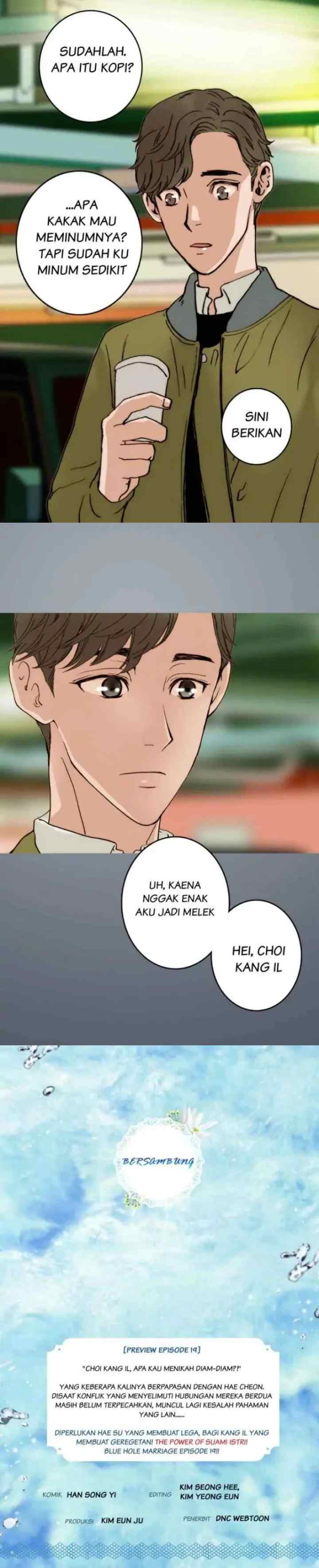 Bluehole Marriage chapter 18 halaman 16