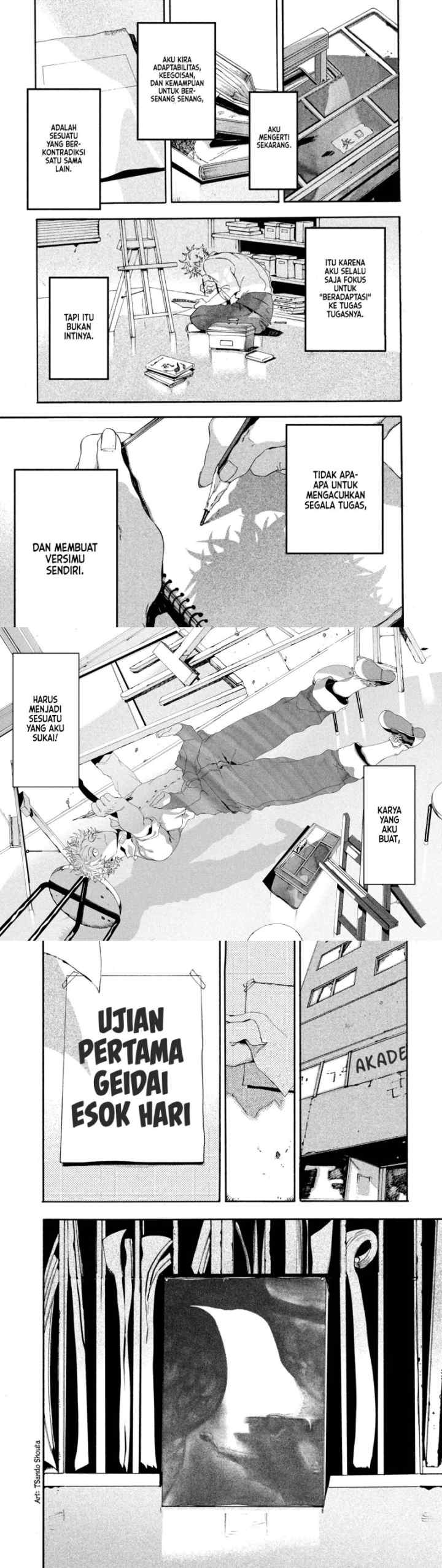 Blue Period chapter 15 halaman 6