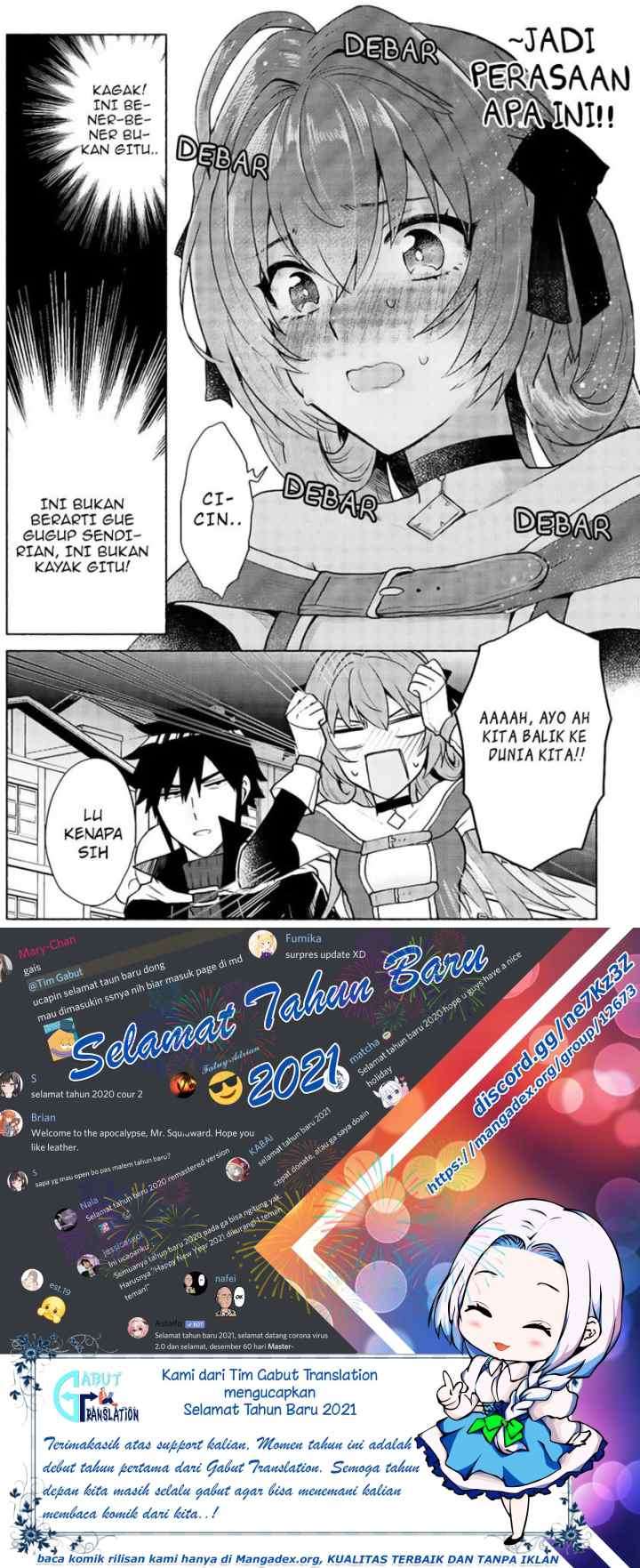 Tensei Shitara Ore ga Heroine de Aitsu ga Yuusha datta chapter 14 halaman 11