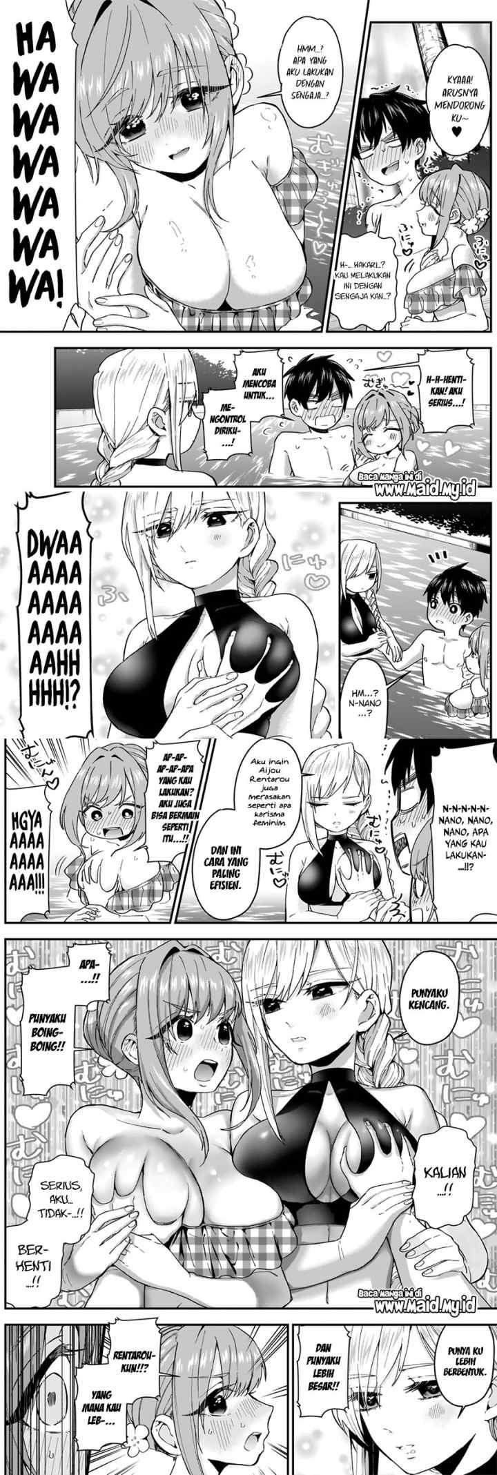 Kimi no Koto ga Dai Dai Dai Dai Daisuki na 100-ri no Kanojo chapter 8 halaman 7
