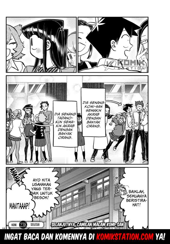 Komi-san wa Komyushou Desu chapter 238 halaman 19