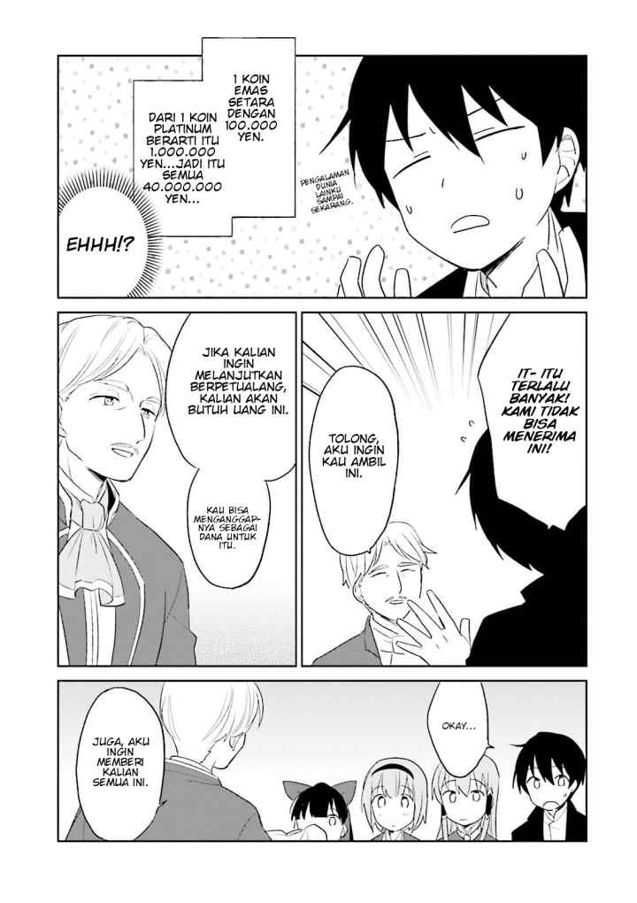 Isekai wa Smartphone to Tomo ni chapter 4 halaman 15