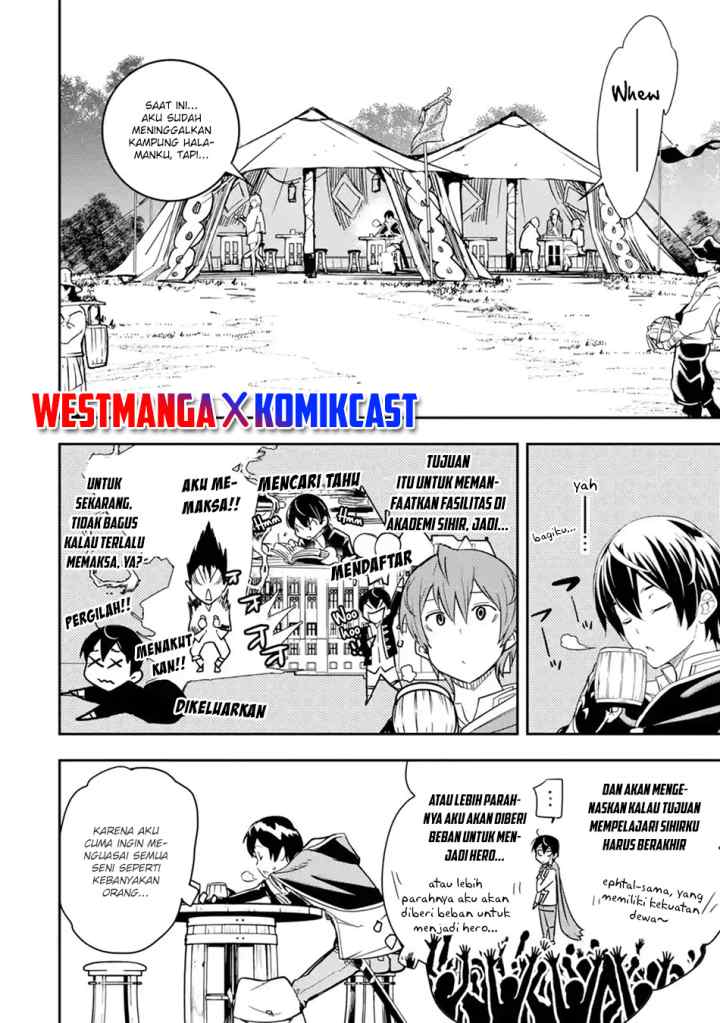 Rakudai Kenja Gakuin no Musou ~ Nidome no Tensei, S Rank Cheat Majutsushi Boukenroku chapter 5.4 halaman 7