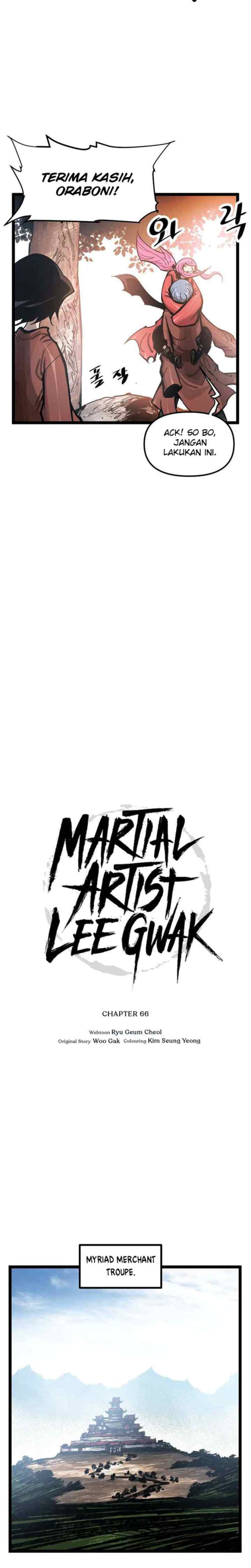Martial Artist Lee Gwak chapter 66 halaman 8