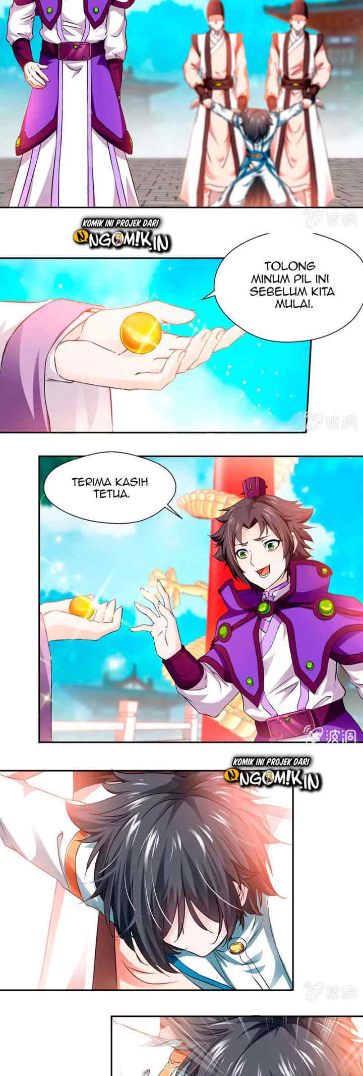 Jiuyang Shenwang chapter 3 halaman 8