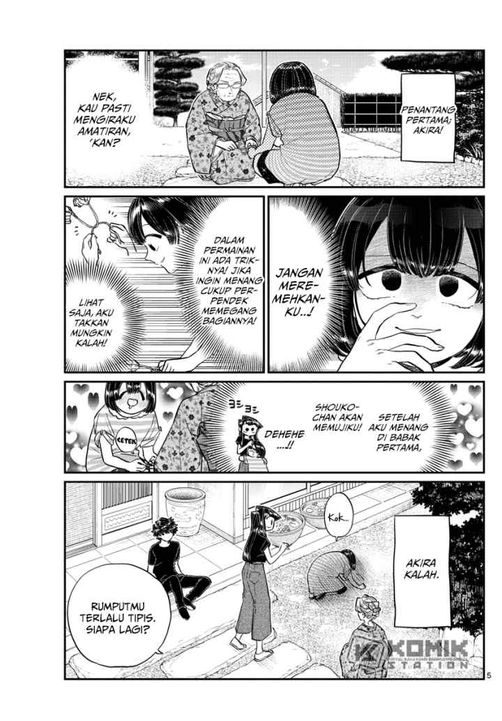Komi-san wa Komyushou Desu chapter 185 halaman 6