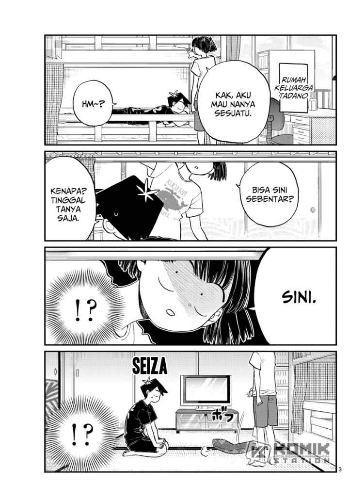 Komi-san wa Komyushou Desu chapter 195 halaman 4