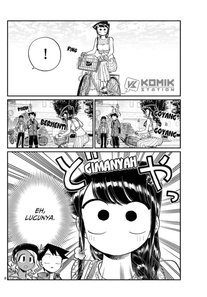 Komi-san wa Komyushou Desu chapter 214 halaman 9