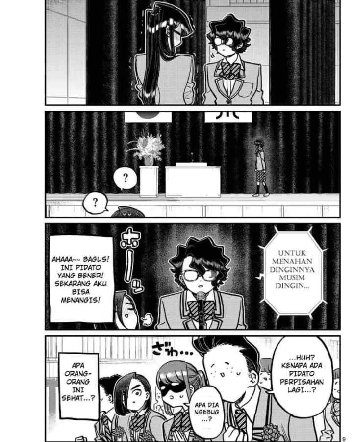Komi-san wa Komyushou Desu chapter 315 halaman 9