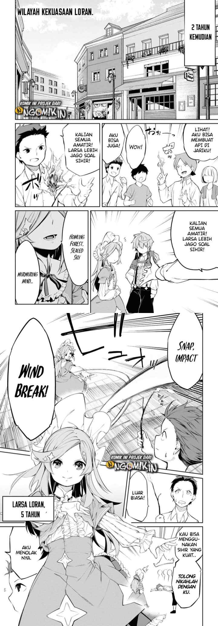 Maryoku Zero de Saikyou no Daikenja: Sore wa Mahou de wa Nai, Butsuri da! chapter 1.2 halaman 5