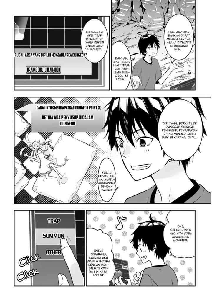 Maou ni Natte node - Dungeon Tsukutte Jingai Musume to Honobono suru chapter 2.1 halaman 4
