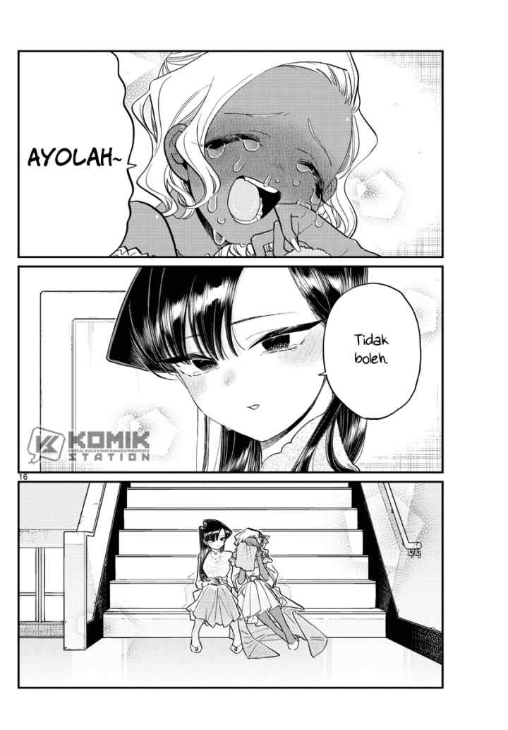 Komi-san wa Komyushou Desu chapter 228 halaman 17