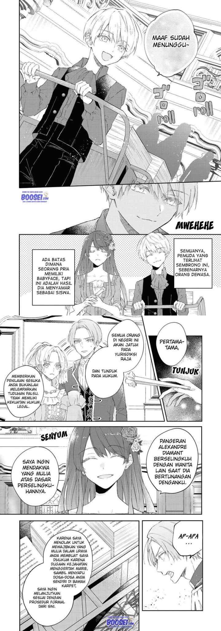 Though I May Be a Villainess, I'll Show You I Can Obtain Happiness! chapter 21 halaman 9